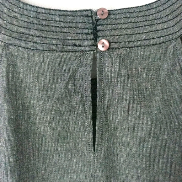 Speed Control Chambray Sleeveless Shift Dress - Picture 4 of 5